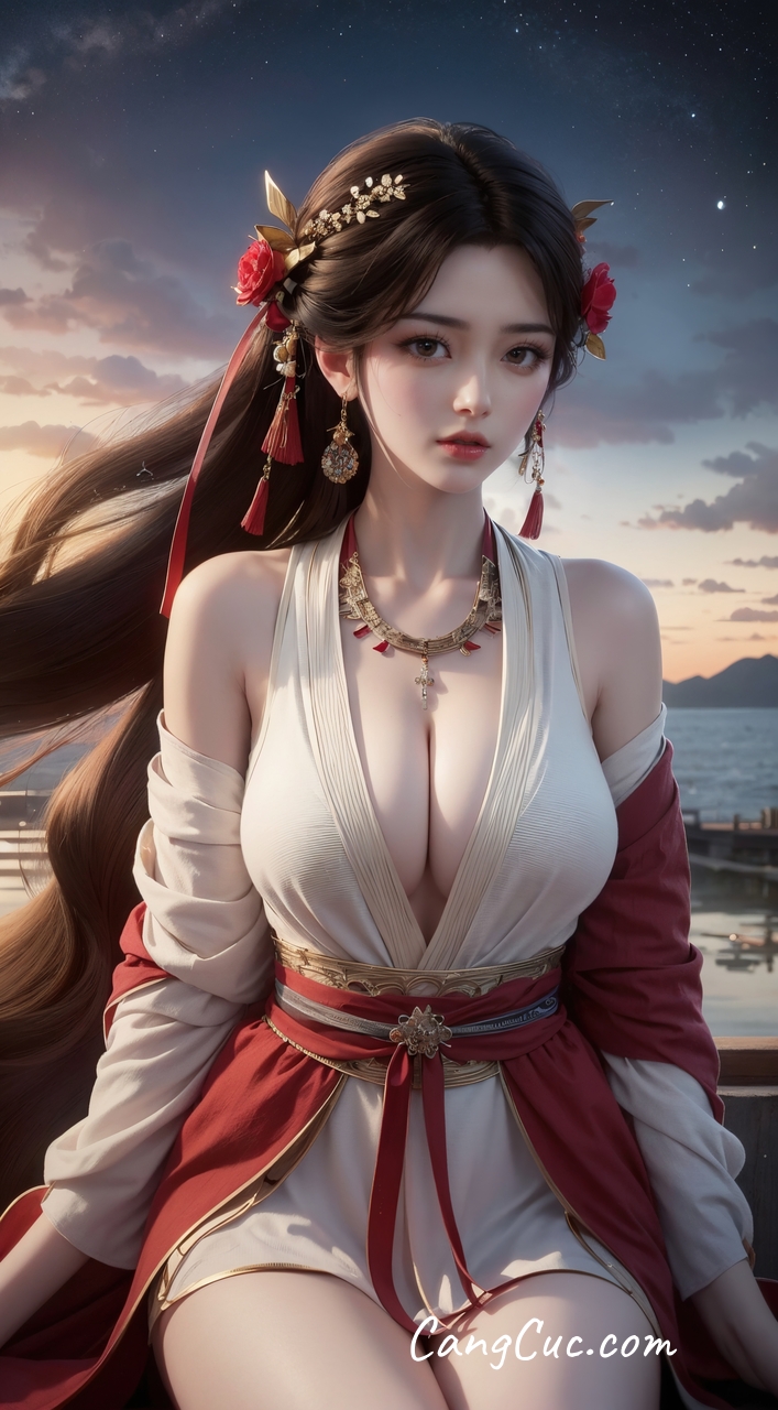 [AI Generated] 完美世界-火桑女1【墨迹】